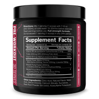 The Shadow! Pre-Workout