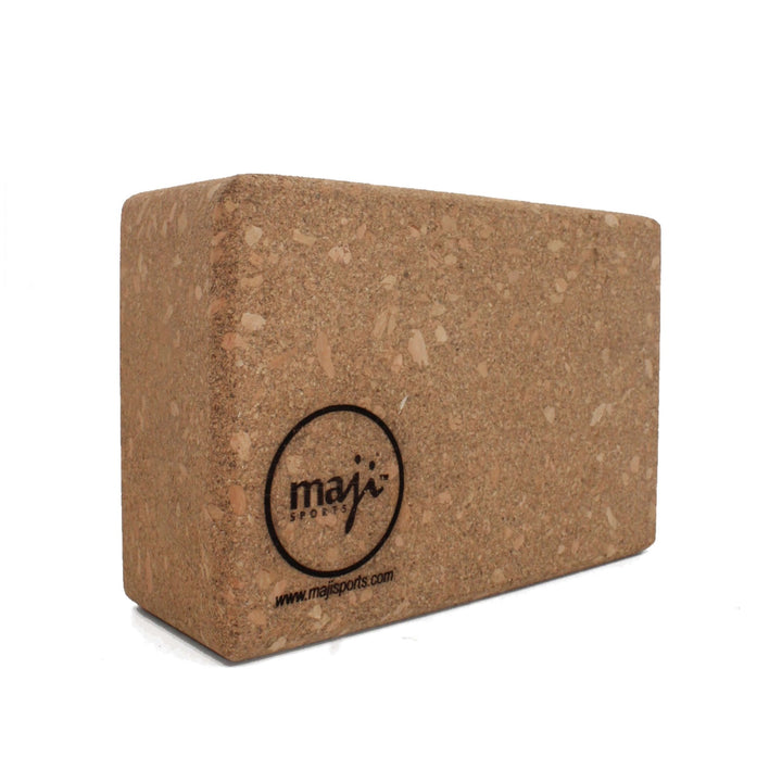 100% cork yoga block for yoga and Pilates
