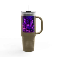 TSS Crystals Insulated Travel Mug - 40oz Crystal Design