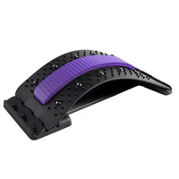 Purple adjustable back stretcher