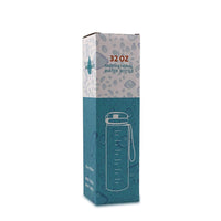 1L motivational water bottle for fitness