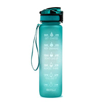 Reusable Tritan water bottle for workouts