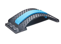 Black adjustable back stretcher support device