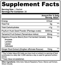 Clenora Daily Fiber Support Powder for Gut Health & Regularity | 30 Servings