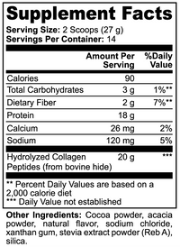 Grass-Fed Collagen Creamer Chocolate