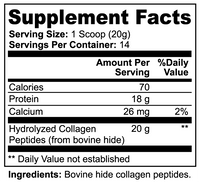 Hydrolyzed Collagen Peptides (Grass-Fed)