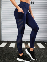Cross-Border Yoga Pants With Hip Lift And Waist Tightening, Leggings With Side Pockets, Sports Outdoor Yoga Wear For Women