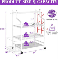 Fitness equipment storage rack for home gym