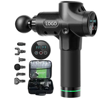 Fascia massage gun with multiple speed settings