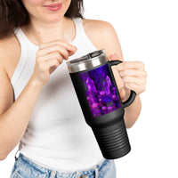 TSS Crystals Insulated Travel Mug - 40oz Crystal Design