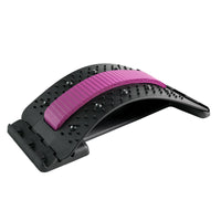 Pink adjustable back stretching support