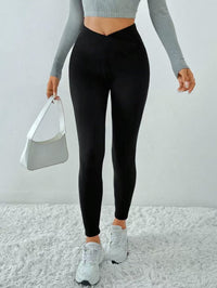 Popular Cross-Border Yoga Pants With Fleece, Cross High-Waisted, Breathable, Butt-Lifting, Tummy Control, Sports Outdoor Leggings For Women