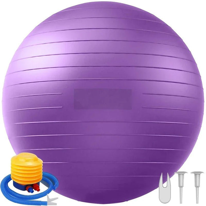 65/75/ Balance Ball Yoga Pilates Anti-burst Yoga Ball Prenatal Exercise - Level Up Fitness Shop