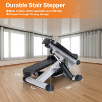 Mini Fitness Stepper with LCD monitor