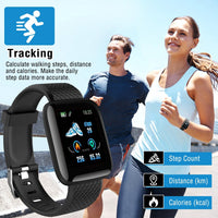 Fitness tracker smart bracelet for workouts