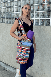 JupiterGear Yoga Mat Carrying Tote Bag with Large Pockets