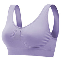 3 Pack Sport Bras For Women Seamless Wire-free Bra Light Support Tank Tops For Fitness Workout Sports Yoga Sleep Wearing