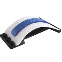 Blue adjustable back stretcher support
