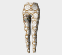 Raised on Dirt Roads & Jesus Yoga Leggings