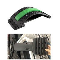 Green adjustable back stretcher product view