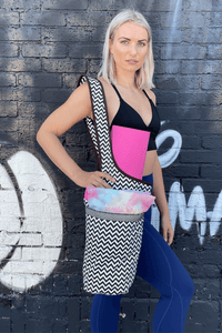 JupiterGear Yoga Mat Carrying Tote Bag with Large Pockets