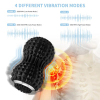Electric massage ball for muscle and fascia massage