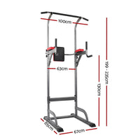 Everfit Power Tower 4-IN-1 Multi-Function Station Fitness Gym