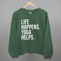 Life Happens Yoga Helps