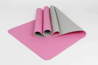 pink TPE yoga mat for yoga and Pilates