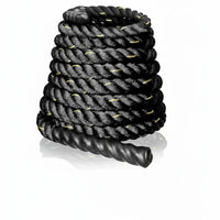Battle Ropes with Protective Sleeve Home Gym Strength Training