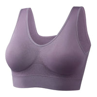 Lavender women's sports bra