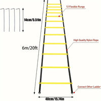 Soccer resistance parachute training setup