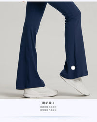 No size yoga bell-bottoms, high-waisted butt-lifting yoga clothes, fitness one-size-fits-all yoga pants