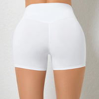 Yoga Shorts Gym Sports Shorts Women High Waist Workout Fitness Short Leggings Running Cycling Tight Soft Sportswear