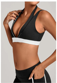 Women's Nude Yoga Bra Slim Fit Beautiful Back Sports Top Fitness Running Casual Tight-fitting Top