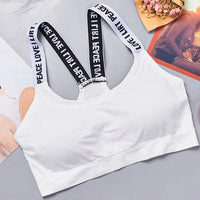 Women’s Breathable Seamless Sports Bra Push Up Gym Fitness Yoga Top High Impact Workout Activewear
