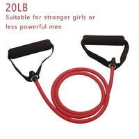 Workout Resistance Bands With Handles Training Equipment At Home