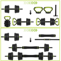 Adjustable Dumbbells Free Weight Set: Home Gym Gear