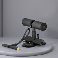 Sit Up Assistant Exercised Abdomen Arms Stomach Thighs LegsThin Fitness Suction Cup Type Sit Up Bar Self-Suction abs machine