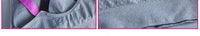 Sports Bra Women Patchwork Cross Back Straps Jogging Gym Crop Top Female Tops Fitness Yoga Shockproof Vest Sport Bras for Women