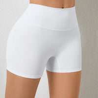 Yoga Shorts Gym Sports Shorts Women High Waist Workout Fitness Short Leggings Running Cycling Tight Soft Sportswear