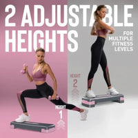 Aerobic Stepper Set with Weights & Workout Gear