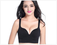 Sexy 3D Sports Bra Women Push Up Seamless Underwear Yoga Fitness Shockproof Vest Crop Tops Female Sujetador Sport Bras for Women
