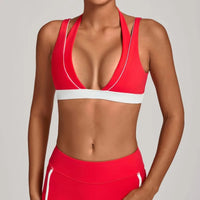 Women's Nude Yoga Bra Slim Fit Beautiful Back Sports Top Fitness Running Casual Tight-fitting Top