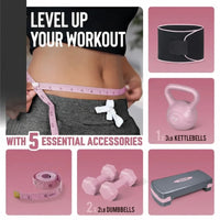 Aerobic Stepper Set with Weights & Workout Gear