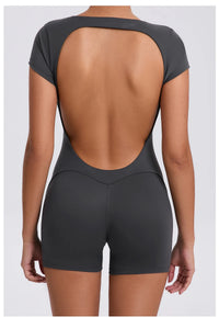 Sporty Jumpsuit Sport Outfit for Woman Sportswear Padding Sports Overalls 2025 Gym Set Women Suit for Fitness Yoga Clothes