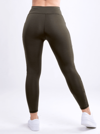 JupiterGear High-Waisted Pilates Leggings with Side Pockets & Mesh Panels