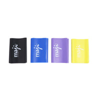 Maji Sports Full Body Exercise and Stretch Bands - Variable Resistance 4 Pack