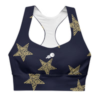 Happy Fast Stars Sports Bra