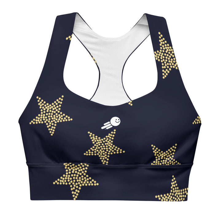 Happy Fast Stars Sports Bra